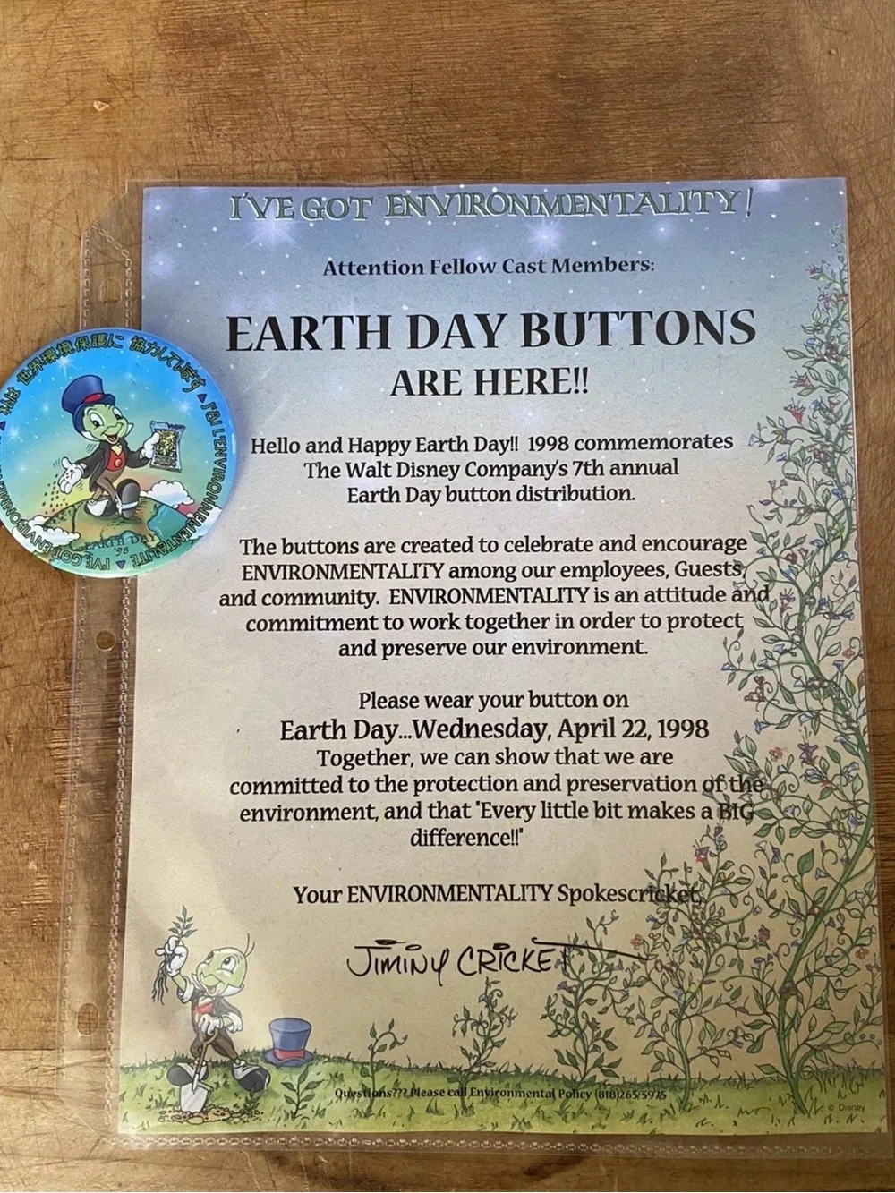 Disney earth highlight